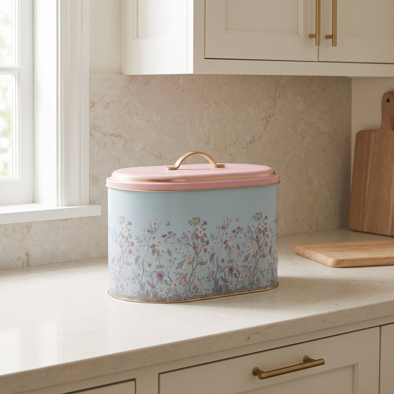 Food Storage Set with Bread Box and Storage Containers