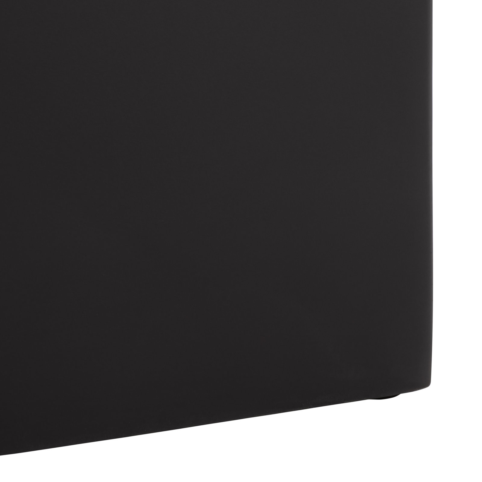 Hardesty 27" Patio Table, Black