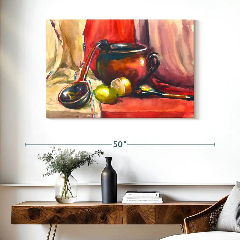 Senne Abstract Kitchen, 26" H x 39" W