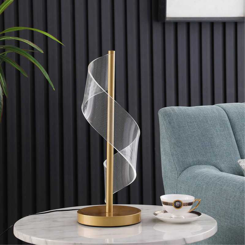 Lampe de table 18 "In Dinamo Modern" S "Wave Swirl