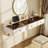 Wall-Mounted Vanity Table with 3 Drawers-199187203