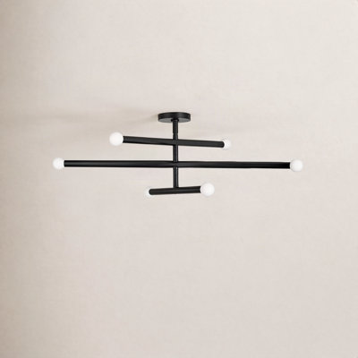 Jamir 6 - Light Dimmable Sputnik Chandelier