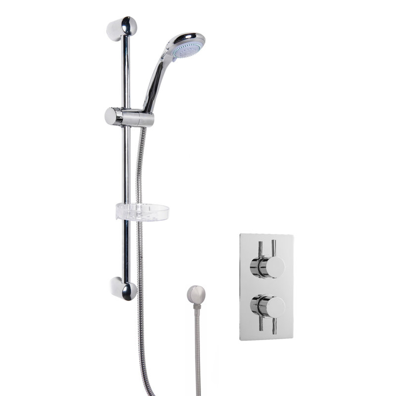 Thermostatic Shower with Handheld Shower Head