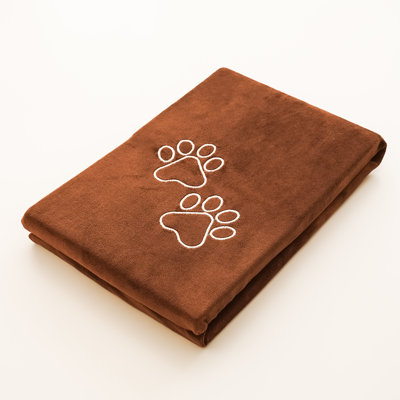 Serviette pour animal inconditionnel Love Premium (brun)