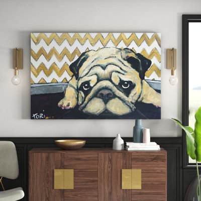 Wrapped Canvas Painting