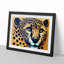 Blooming Cheetah - Single Picture Frame Print-323846708-323846704