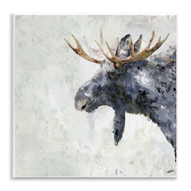 «Rustic Moose View» par Sally Kaye Barlow / Makaio Design