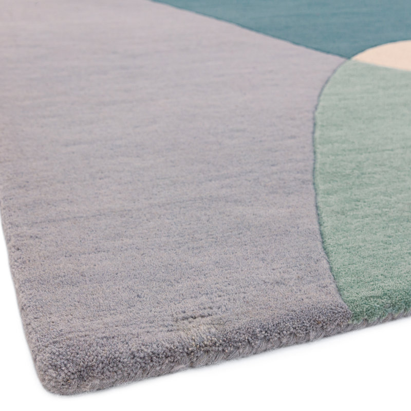 Wade Abstract Wool Hand Woven Area Rug, Rectangle 160 x 230cm
