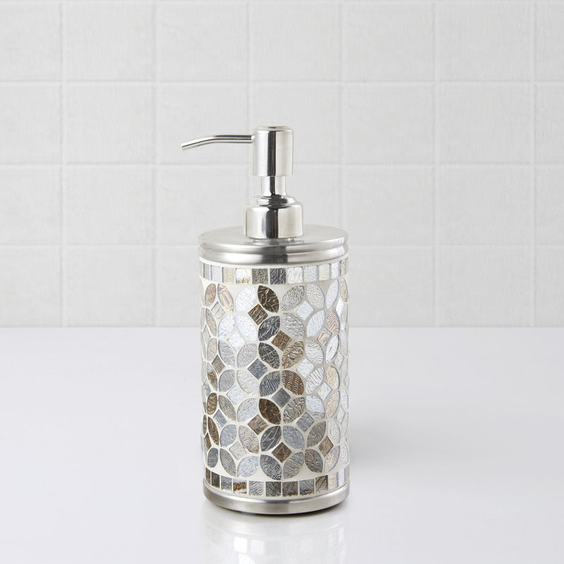 Seville Mosaic Glass Lotion Dispenser