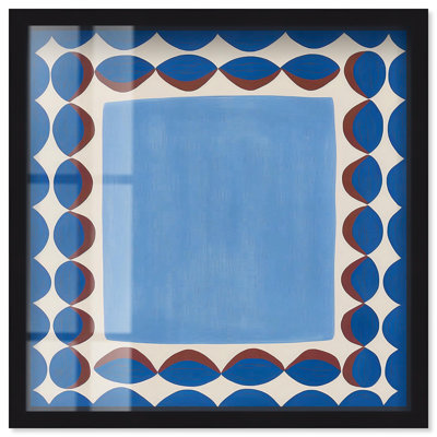 Framed in Color II Shadowbox Print Modern Coastal Art by Art Remedy