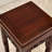 Flower frame solid wood ganoderma grain floor doub