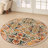 Whitingham Oriental Beige/Blue/Orange Area Rug-2043776982
