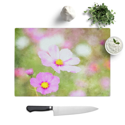 Spring Flowers Chopping Board