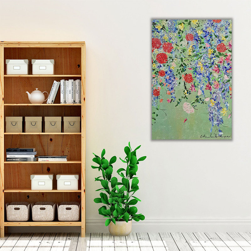 «Blooming Lovely», reproduction d'art sur toile, H 36 po x l 24 po