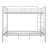 Full Over Full Metal Bunk Bed, Sliver-1525563246