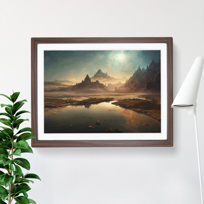 Exciting Mountain Landscape - Single Picture Frame Painting