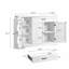 Garde-manger de 33 po avec 3 portes, 1 tiroir et plusieurs options de finition Bayview-1580583990