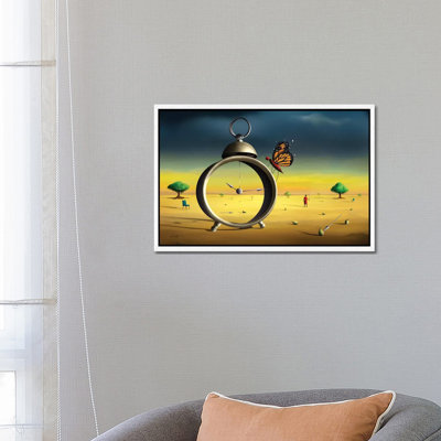 Cena Com Despertador (Scene With Alarm Clock) by Marcel Caram - Print on Canvas