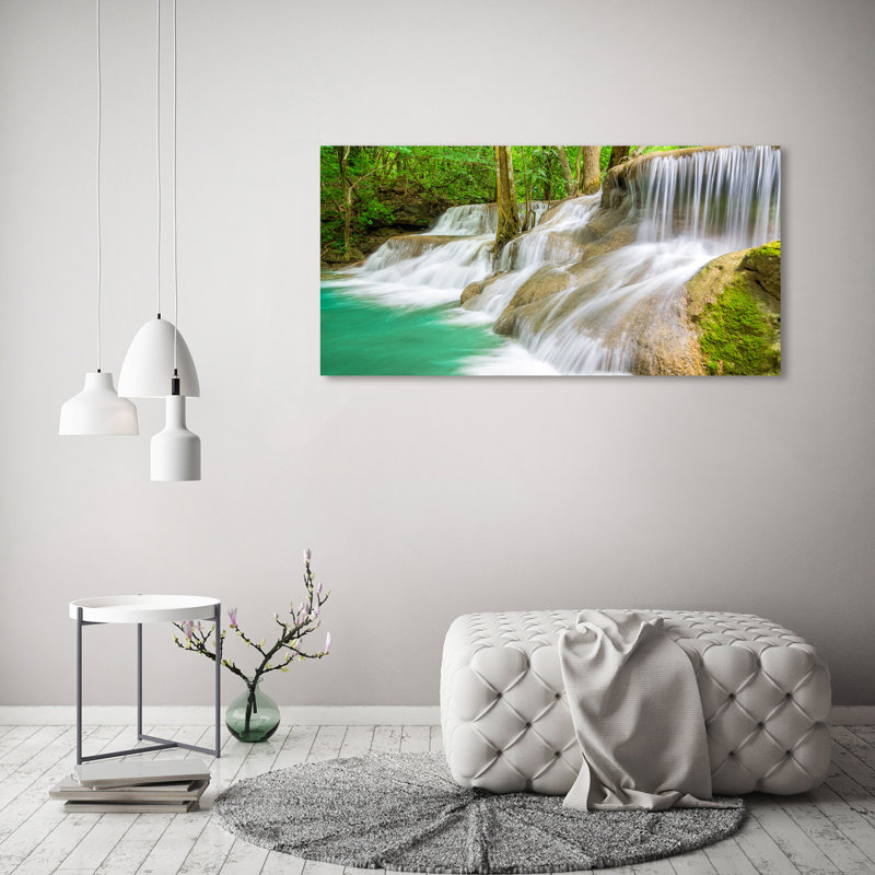 Waterfalls - Wrapped Canvas Print