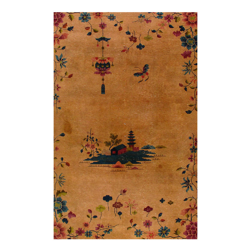 One-of-a-Kind Rectangle 8'1" X 11'8" Hand Knotted Area Rug