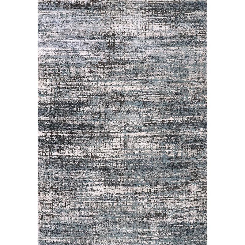 Abstract Indoor Rug, Rectangle 7'10" x 10'10"