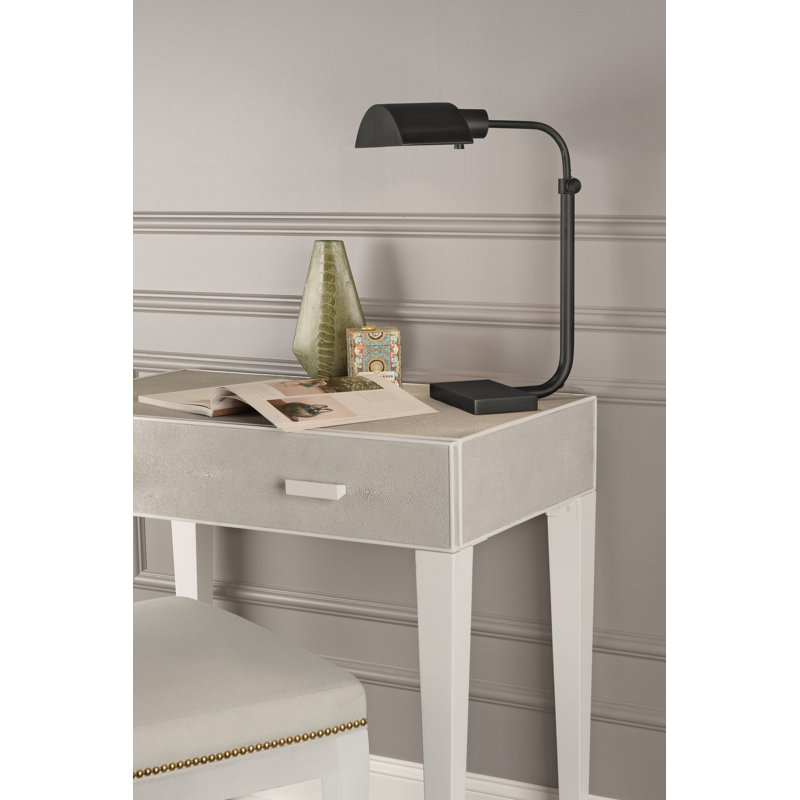 Koleman Adjustable Metal Desk Lamp, Deep Patina Bronze