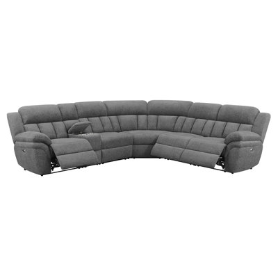 Bridport Upholstered Reclining Sectional Symmetrical