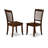 5 Piece Dining Table Set for 4 Includes a Rectangle Kitchen Table with Butterfly Leaf and 4 Dinette Chairs, Mahogany-1199098659-1200734913