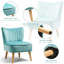 Fauteuil de chambre en velours de 53,34 cm de large Tocco-1354473838