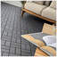 Carreaux de terrasse à emboîtement en plastique durable, 44 paquets, 12 po x 12 po, imperméables pour une utilisation toutes saisons, idéal pour les arrière-cours et les piscines-114649990