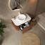 Meuble-lavabo mural 30 po
