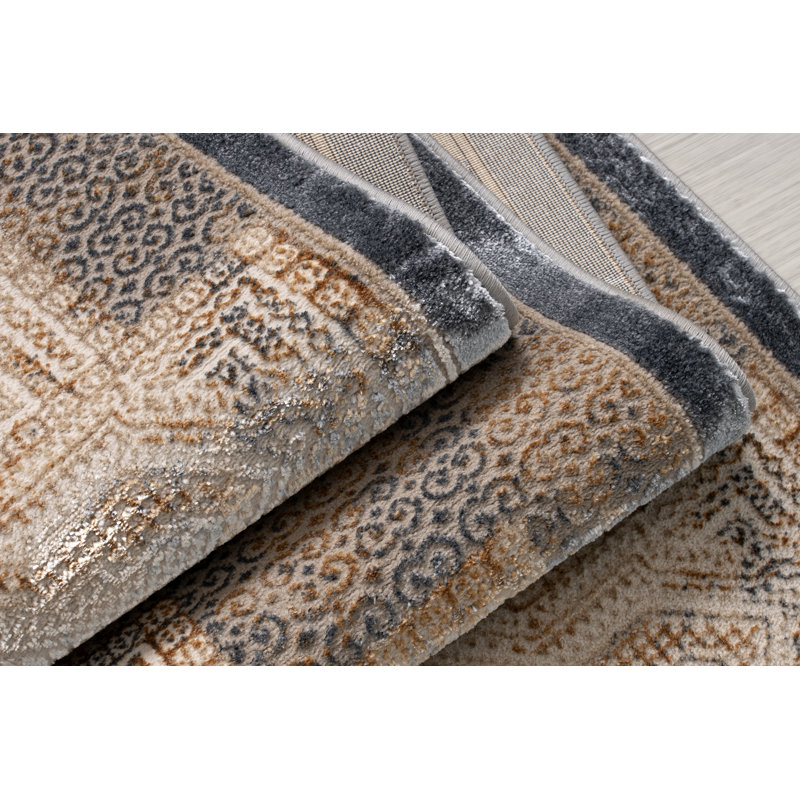 Tapis traditionnel en polypropylène à motif géométrique La dole Rugs - 5 x 8, 6 x 9, Tapis de couloir 2 pi 7 po x 9 pi 10 po