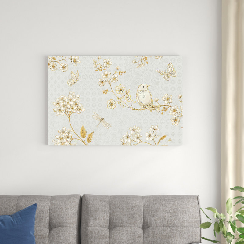 Golden Garden I, H 24 po x l 36 po x P 1,25 po