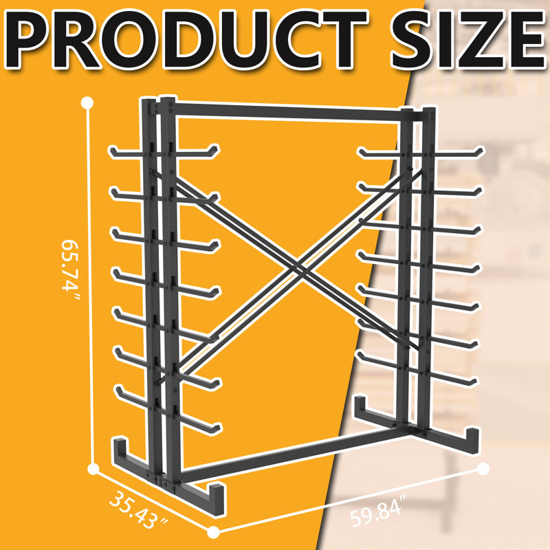 Adjustable Tire Storage Rack ,