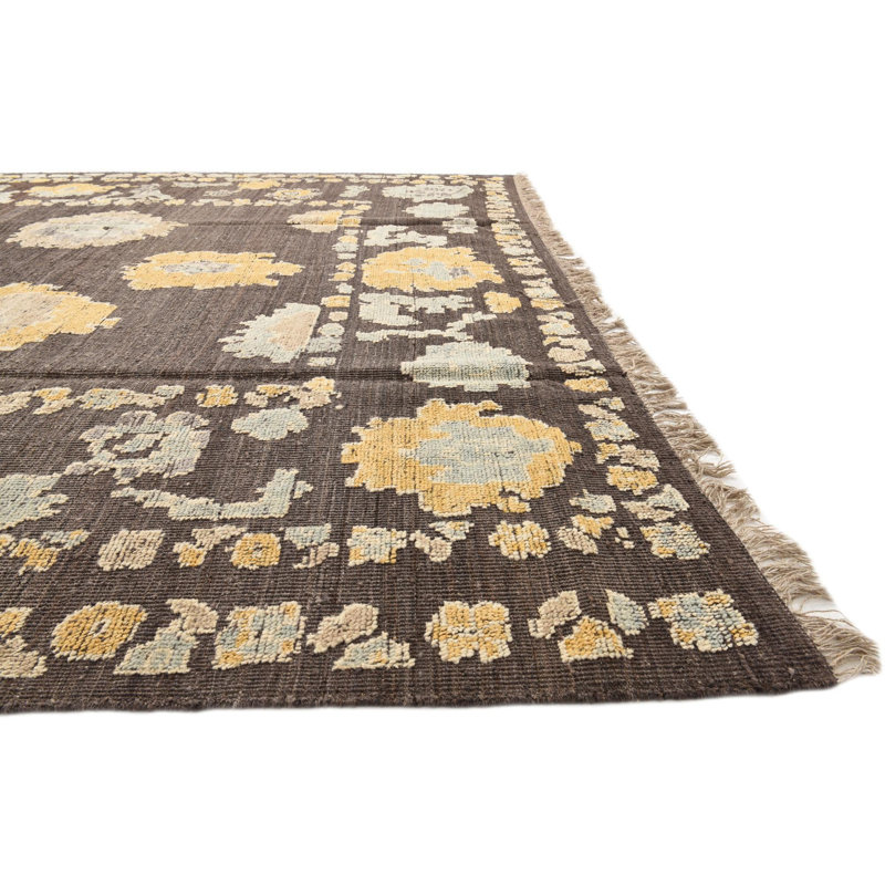 Tapis brun 9 x 12