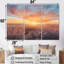 Ensemble de salon mural Tranquil Prairies At Sunrise - Prairies-107751105-107751106