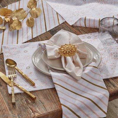  Winter Blush Table Runner 15X72
