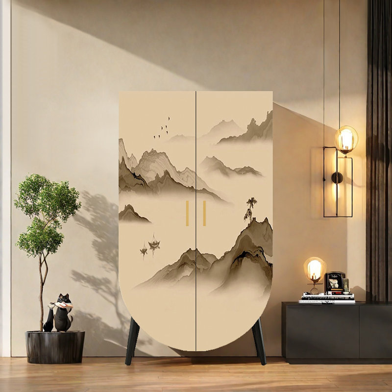 Garde-robe à deux portes Home