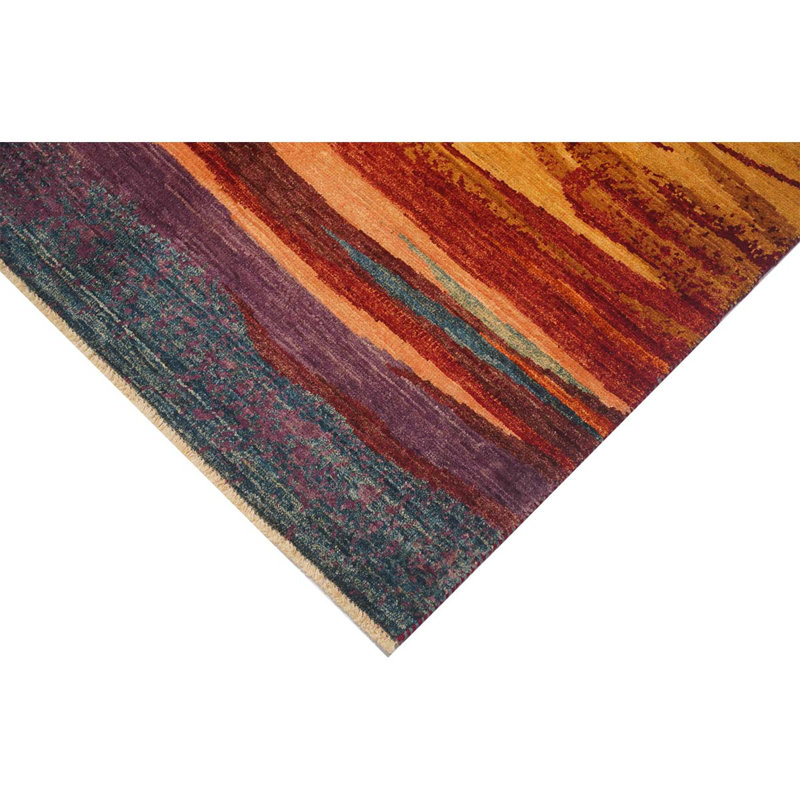 Wool Abstract Area Rug