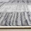 Tapis géométrique moderne à motif géométrique gris crème Fresno-102211020