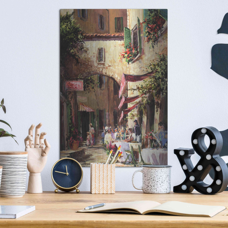 Red Barrel Studio® «Piazza» par Art Fronckowiak, H 12 po x l 16 po x P 0,13 po