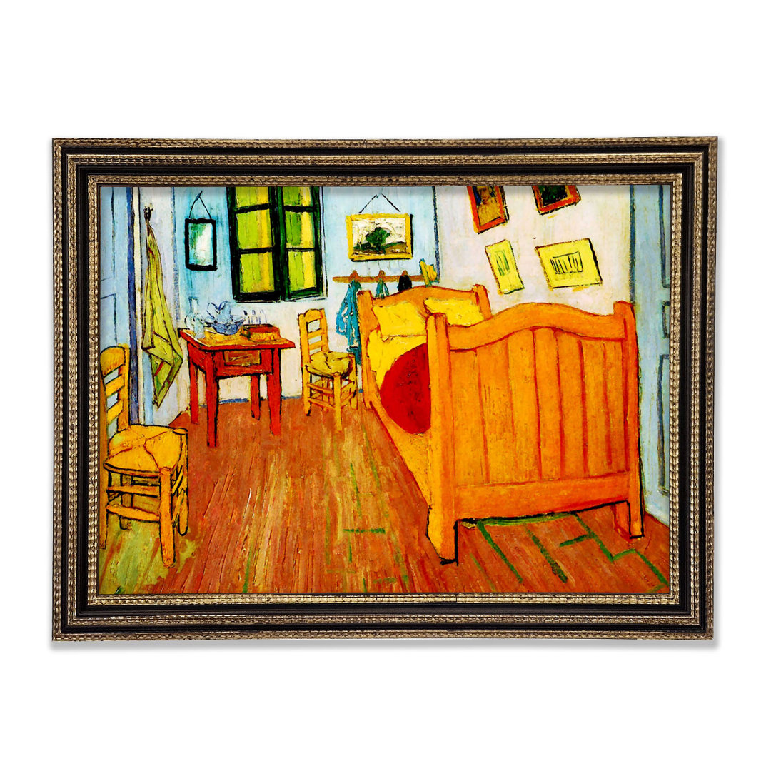 Van Gogh Zimmer in Arles - Einzelner Bilderrahmen Kunstdrucke