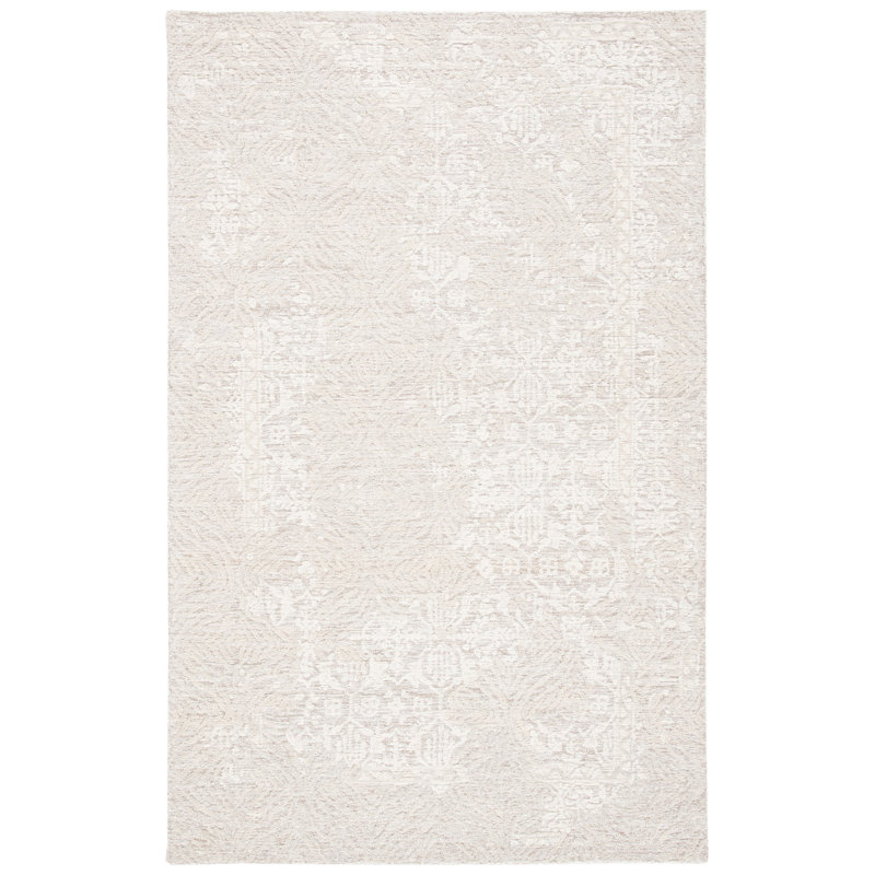 Tapis oriental en laine touffeté à la main Kyndall, Rectangle 3 pi x 5 pi