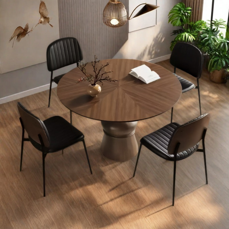 Table et chaise de salle à manger Vintage Home, H 29,5 po x L 47,2 po x l 47,2 po