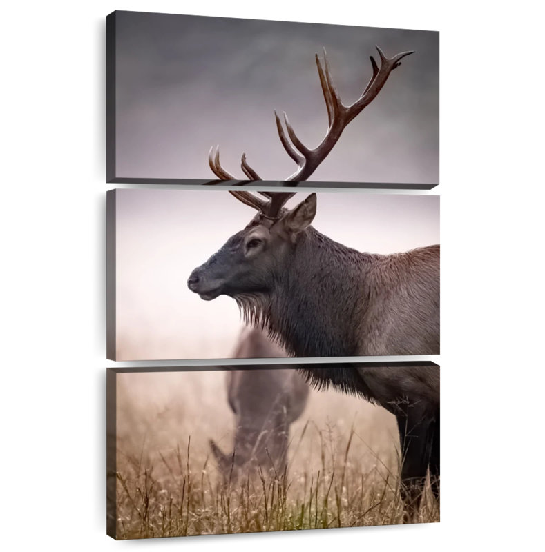 Brampt Mighty Bull Elk, 32" H x 20" W