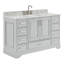 Meuble-lavabo simple avec plateau Abita 55-93359456