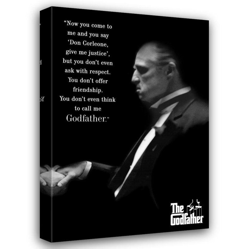 The Godfather - Respect, 24" H x 16" W