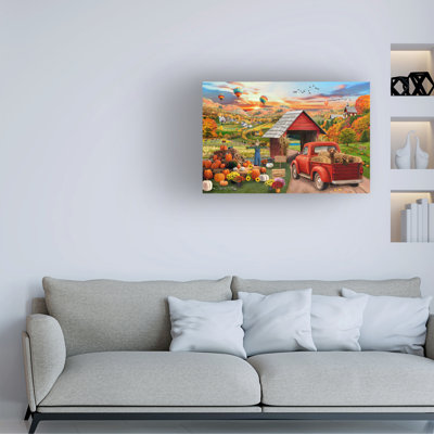 GL Studio Harvest Township Canvas Art
