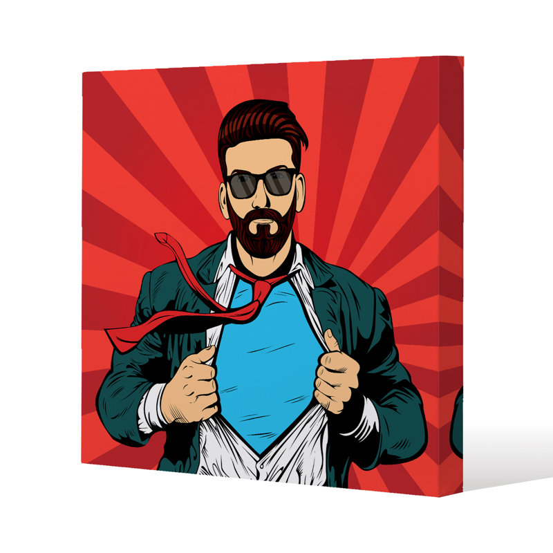No Title by Andrew Lee - Wrapped Canvas Print