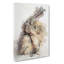 Brown Rabbit In Abstract - Wrapped Canvas-55361899